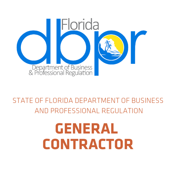 Florida DBPR Licensed General Contractor